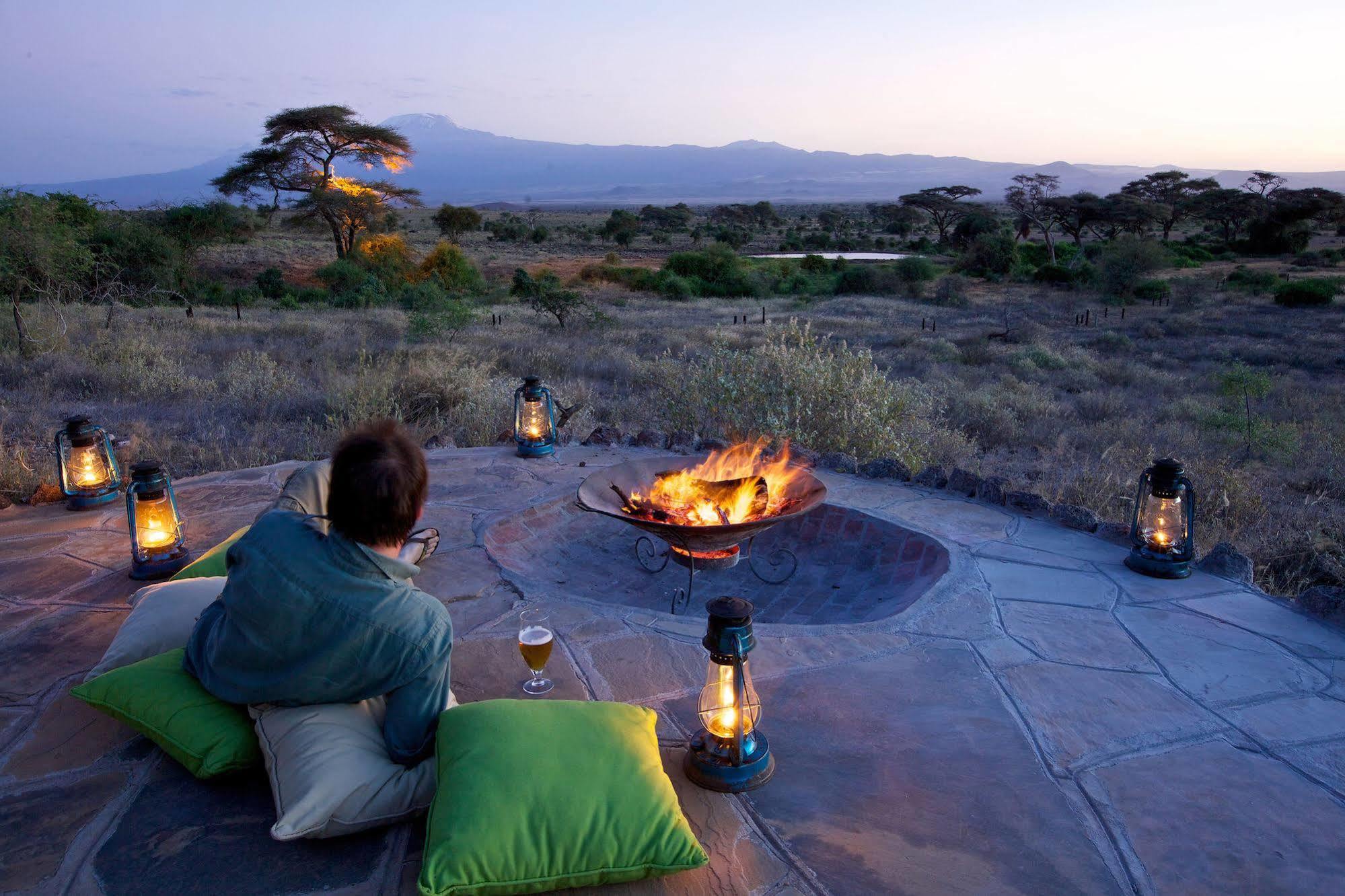 Elewana Tortilis Camp Hotell Amboseli Eksteriør bilde
