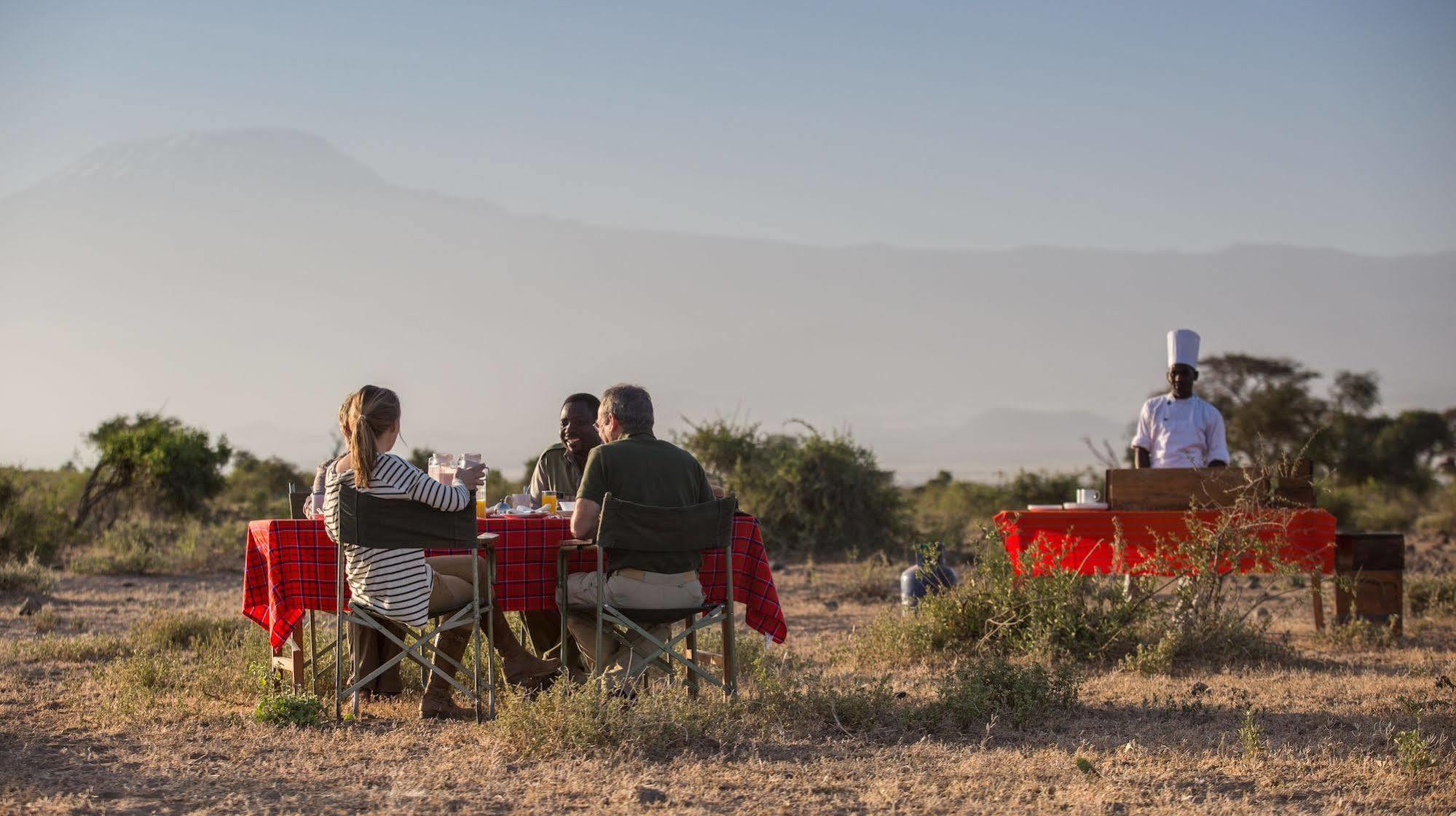 Elewana Tortilis Camp Hotell Amboseli Eksteriør bilde