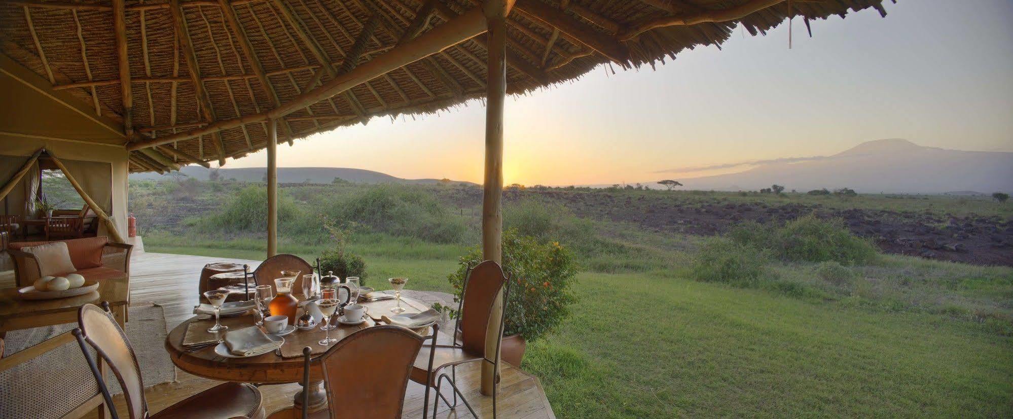 Elewana Tortilis Camp Hotell Amboseli Eksteriør bilde