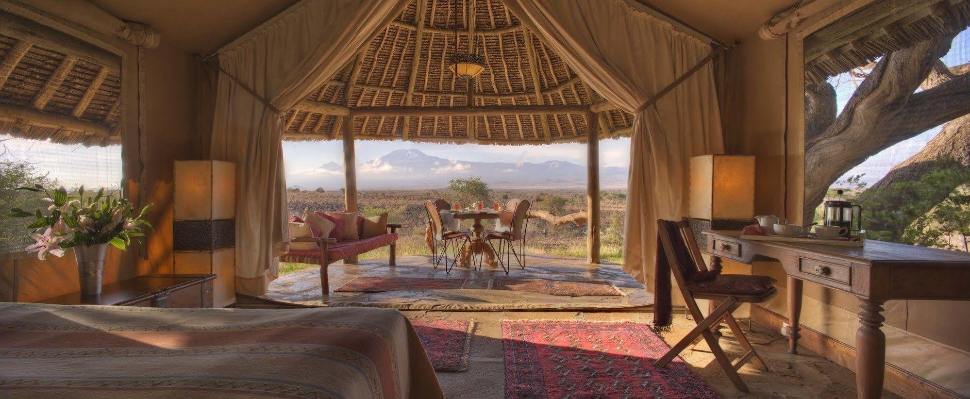 Elewana Tortilis Camp Hotell Amboseli Eksteriør bilde