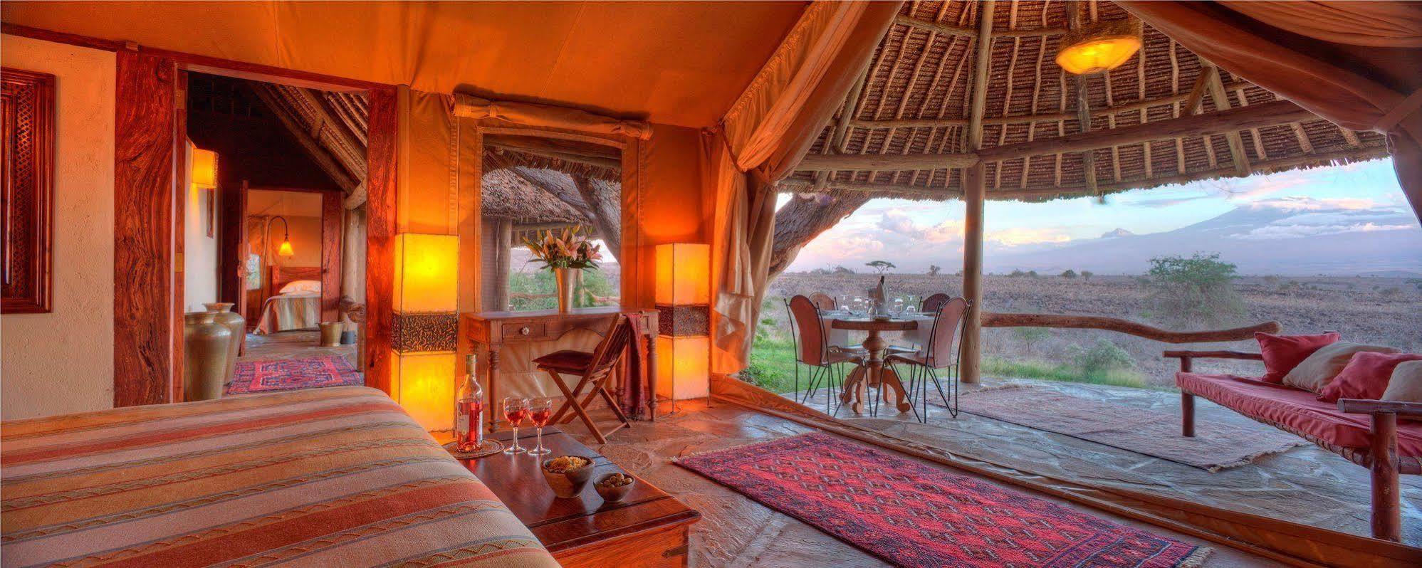 Elewana Tortilis Camp Hotell Amboseli Eksteriør bilde